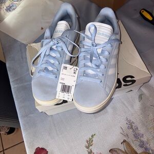 Adidas Women's Light Blue Sneakers